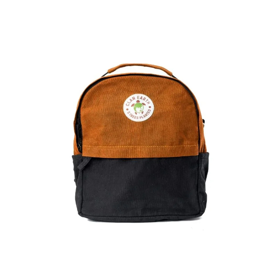 Koala Backpack - Walnut Brown & Charcoal Black | Clan Earth - EarthBased 