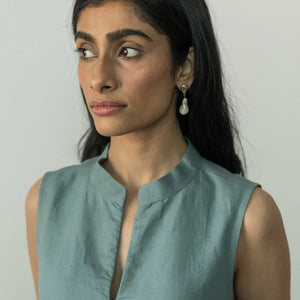 LAID-BACK GATHERED DRESS | Anushe Pirani - EarthBased 