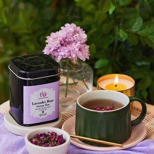 Lavender Rose Green Tea - EarthBased 