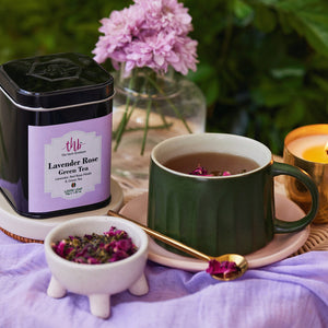 Lavender Rose Green Tea - EarthBased 