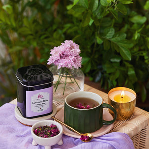 Lavender Rose Green Tea - EarthBased 