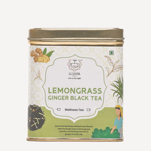 Lemongrass Ginger Black Tea by Lluvia Tea - EarthBased 