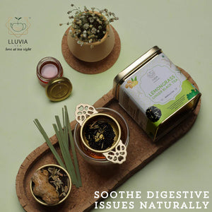Lemongrass Ginger Black Tea by Lluvia Tea - EarthBased 