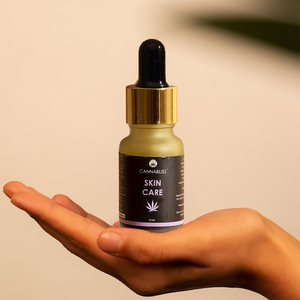 CannaBliss SKIN CARE (with 0.5% Cannabis Leaf Extract + Argan & Rosehip - Oil + Hemp Seed Oil) - 10 ML - EarthBased 