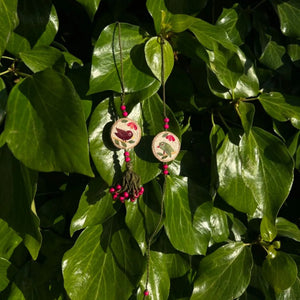 The Good Route Lovebird Rakhi & Lumba set - EarthBased 