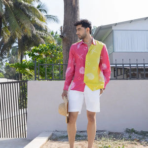 TWO-TONE RESORT SHIRT - EarthBased 