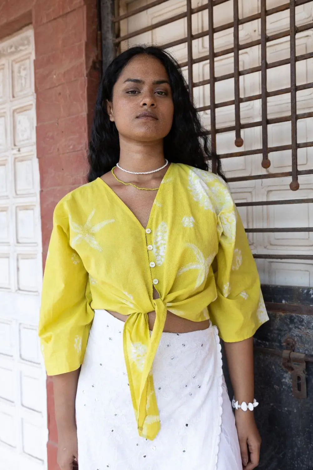 SEASIDE TIE-UP TOP - EarthBased 