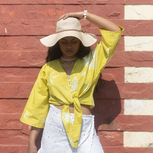 SEASIDE TIE-UP TOP - EarthBased 