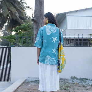 SEASHELL CAMP COLLAR SHIRT - EarthBased 