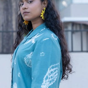 SEASHELL CAMP COLLAR SHIRT - EarthBased 