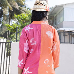 SUNSET FADE BUTTON-DOWN - EarthBased 