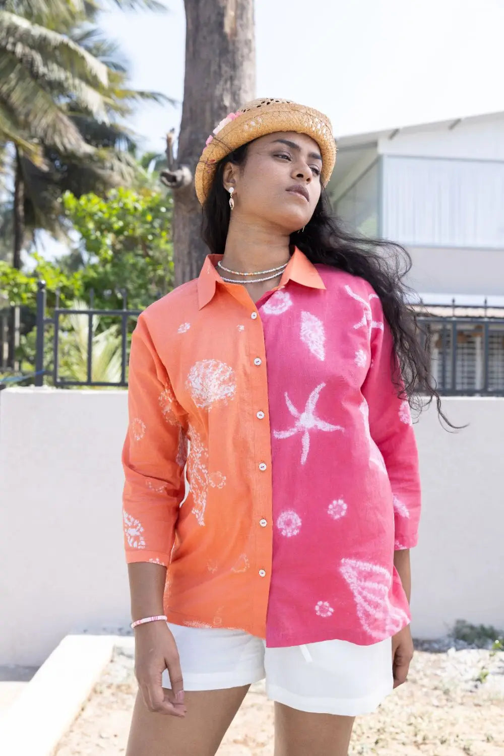 SUNSET FADE BUTTON-DOWN - EarthBased 