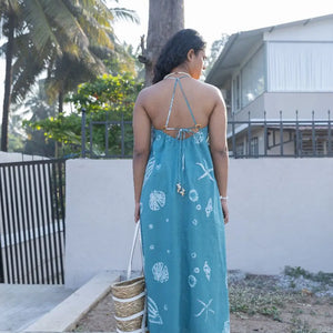 HAWAII HALTER NECK DRESS - EarthBased 
