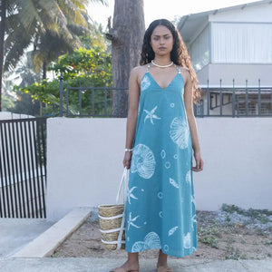 HAWAII HALTER NECK DRESS - EarthBased 