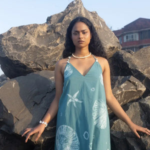 HAWAII HALTER NECK DRESS - EarthBased 