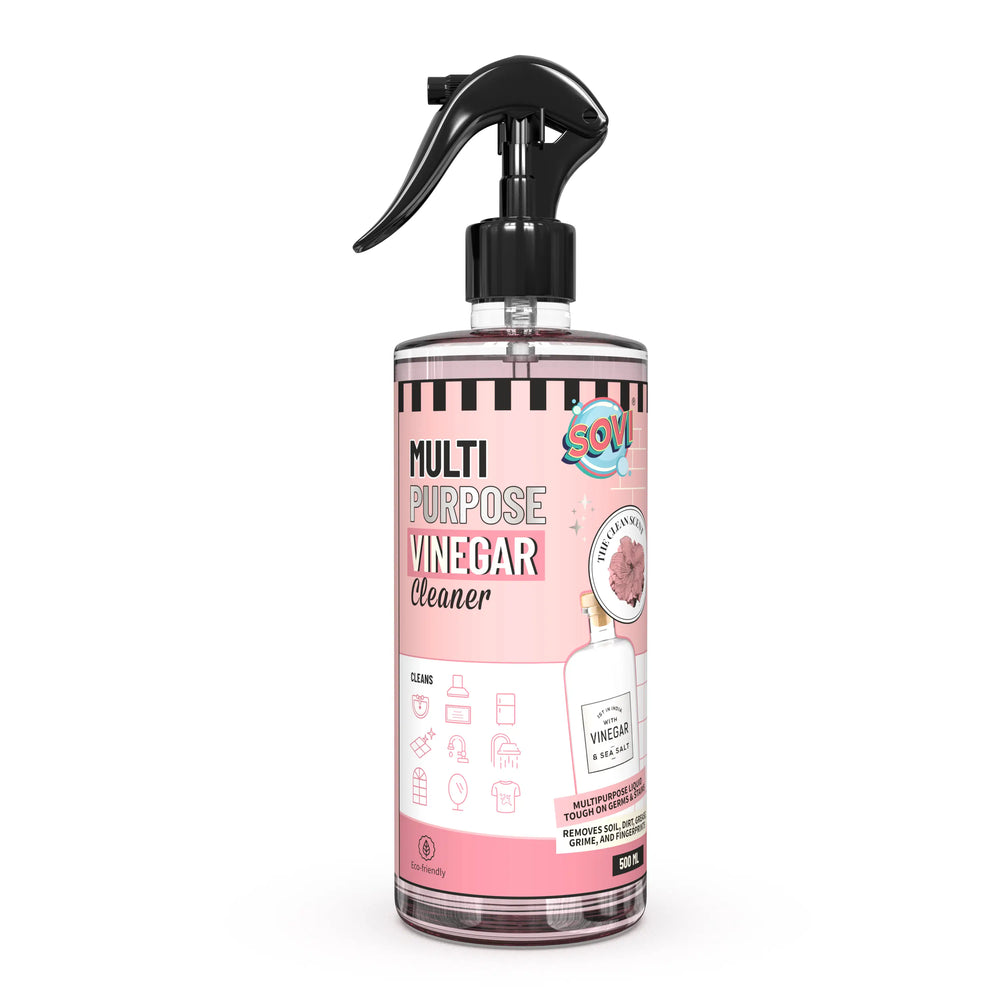 SOVI® MULTI PURPOSE VINEGAR CLEANER, CLEAN SCENT - EarthBased 