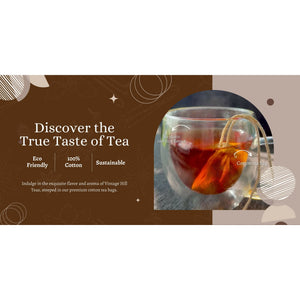 DIY Re-usable Cotton Tea Bags - EarthBased 