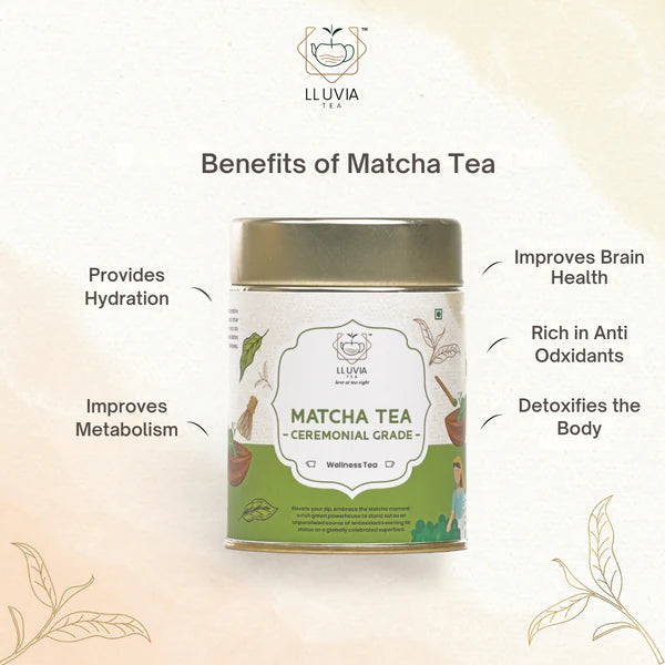 Matcha Ceremonial Grade Tea by Lluvia Tea - EarthBased 