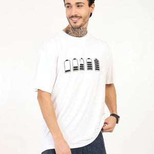 Men Oversized Bamboo T-Shirt – Soft, Breathable & Sustainable Fit - EarthBased 