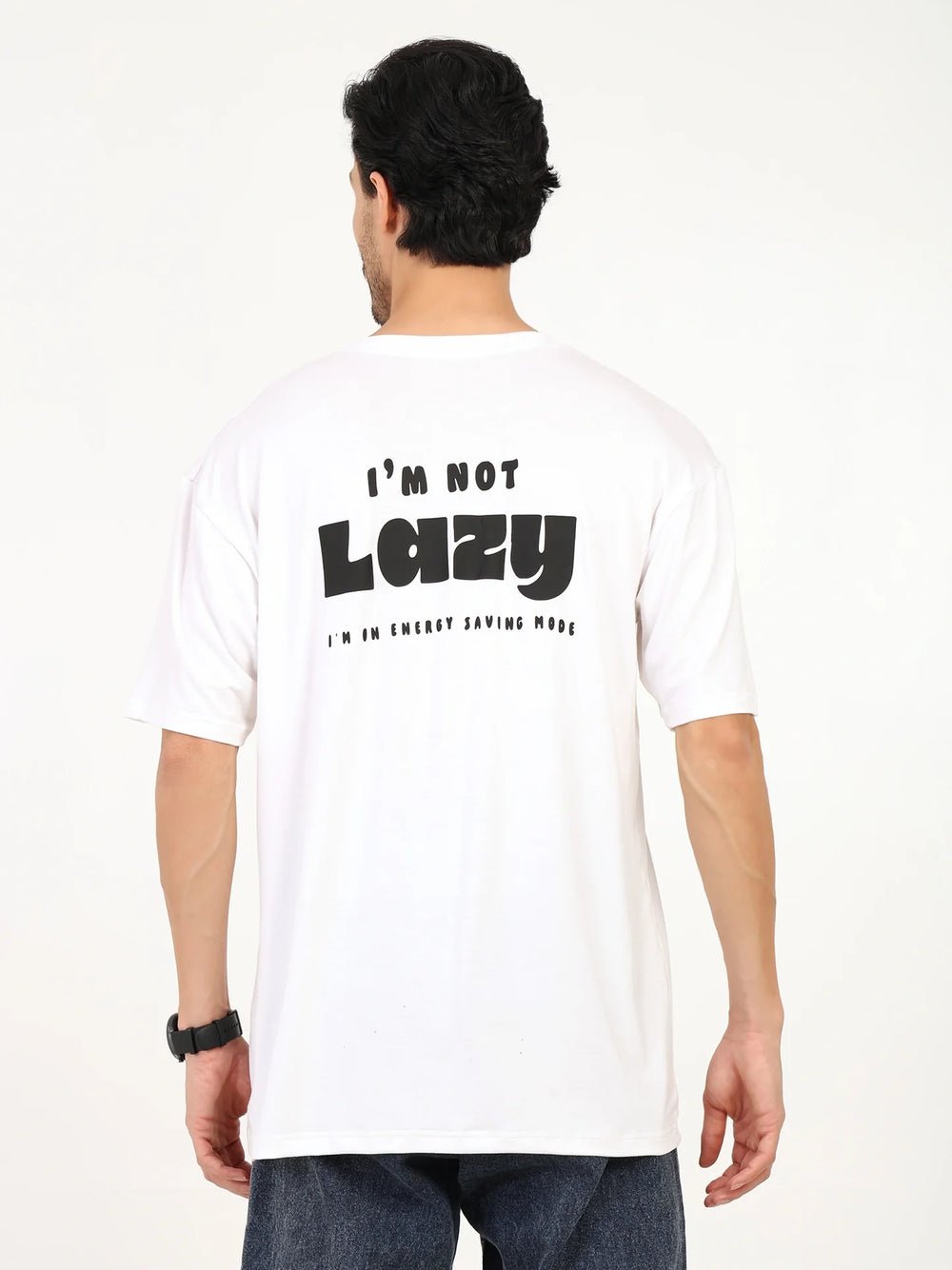 Men Oversized Bamboo T-Shirt – Soft, Breathable & Sustainable Fit - EarthBased 