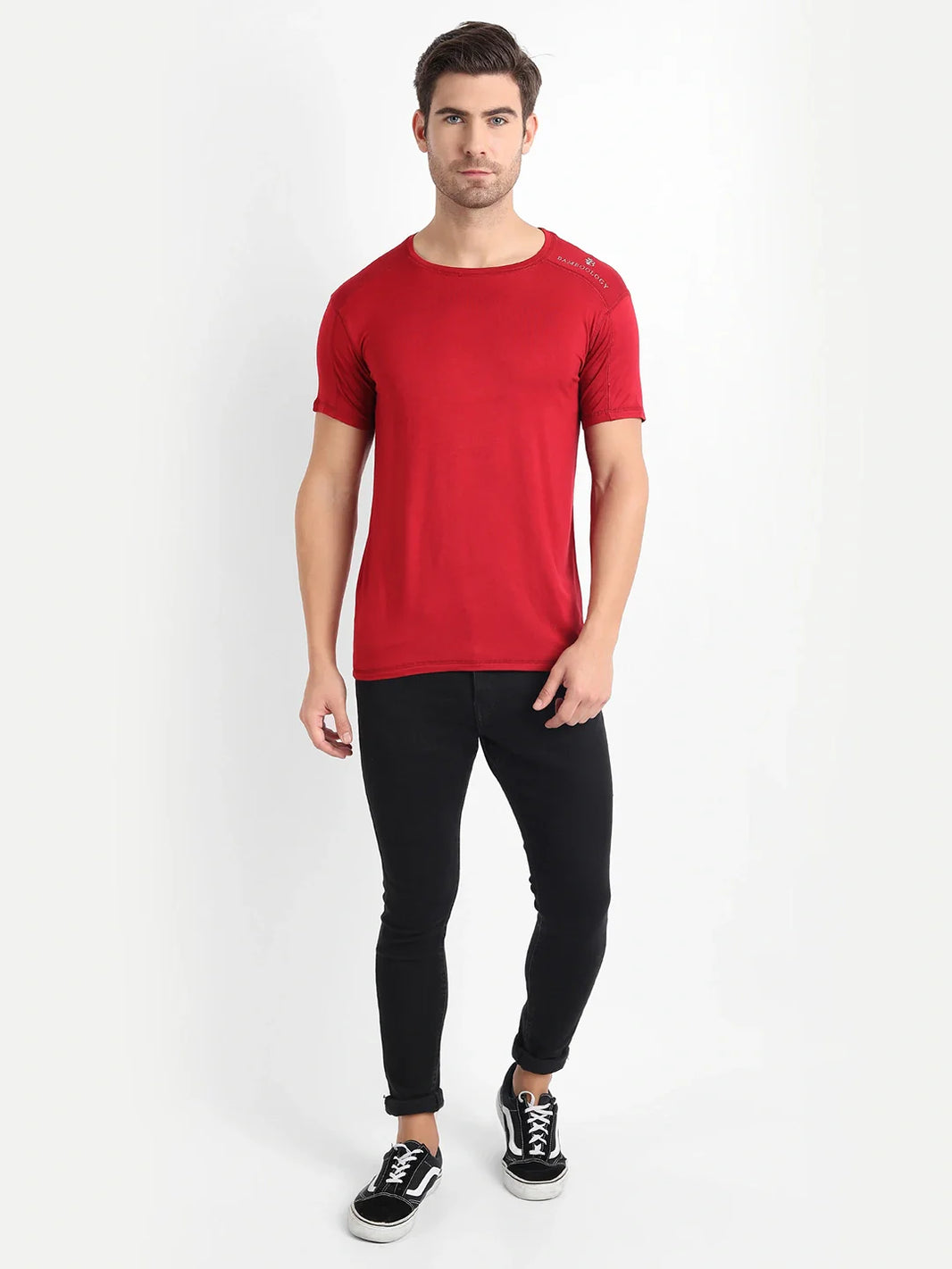 Men's Bamboo Fabric Half-sleeves T-Shirt - EarthBased 