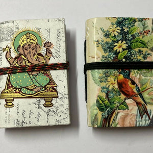 Mini Recycled Paper Journal(set of 2) | ONEarth - EarthBased 