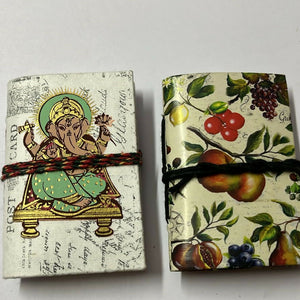 Mini Recycled Paper Journal(set of 2) | ONEarth - EarthBased 