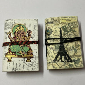 Mini Recycled Paper Journal(set of 2) | ONEarth - EarthBased 