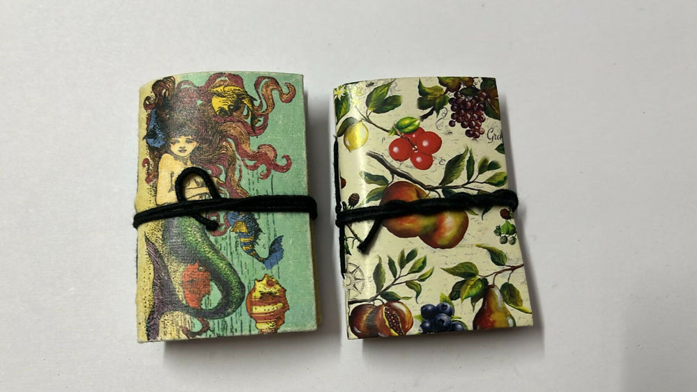 Mini Recycled Paper Journal(set of 2) | ONEarth - EarthBased 