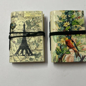 Mini Recycled Paper Journal(set of 2) | ONEarth - EarthBased 