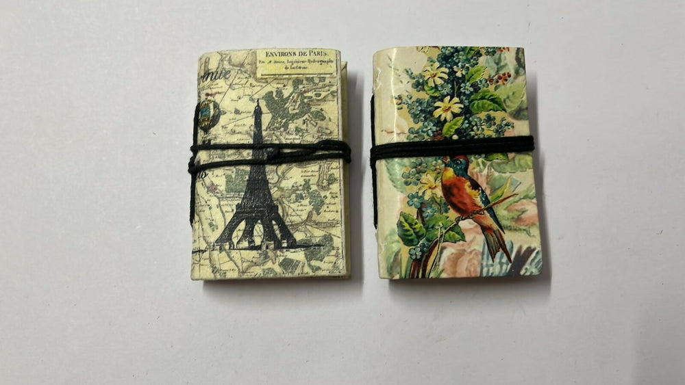 Mini Recycled Paper Journal(set of 2) | ONEarth - EarthBased 
