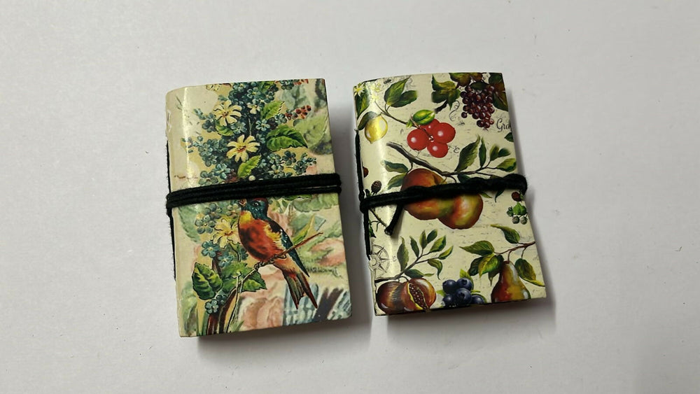 Mini Recycled Paper Journal(set of 2) | ONEarth - EarthBased 