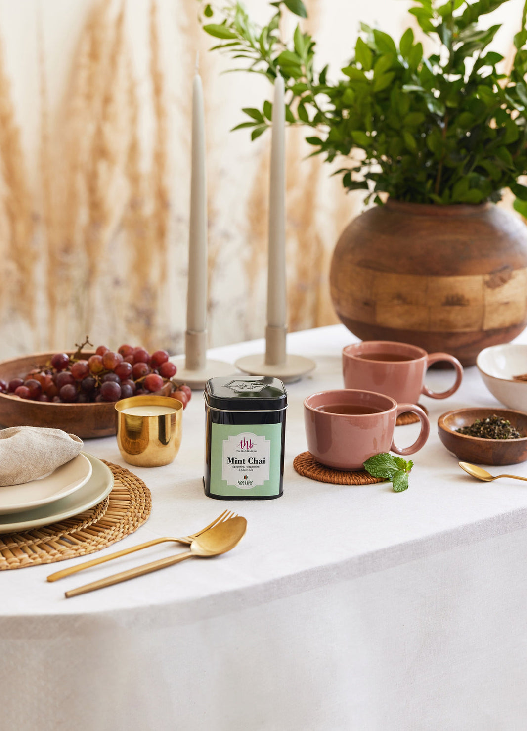 Mint Green Tea - EarthBased 