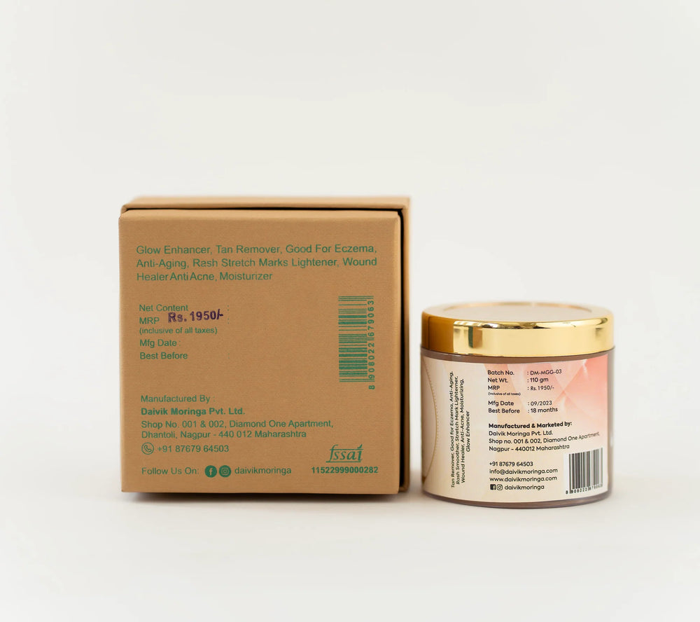 Moringa Glow Gel (110g) | Daivik Moringa - EarthBased 