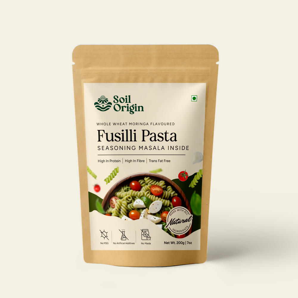 Moringa Wheat Pasta(Seasoning Masala Inside) - EarthBased 