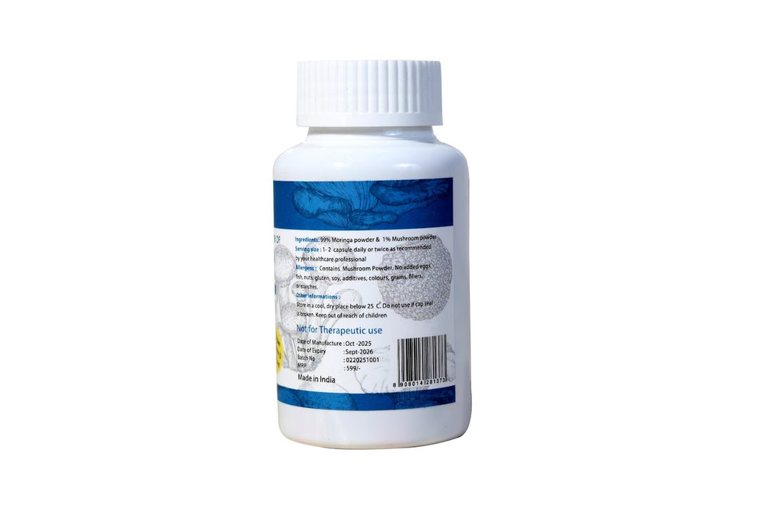 Moringa Capsules - EarthBased 