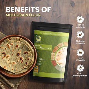 Organic Multigrain Flour | Asmita Organic Farms - EarthBased 