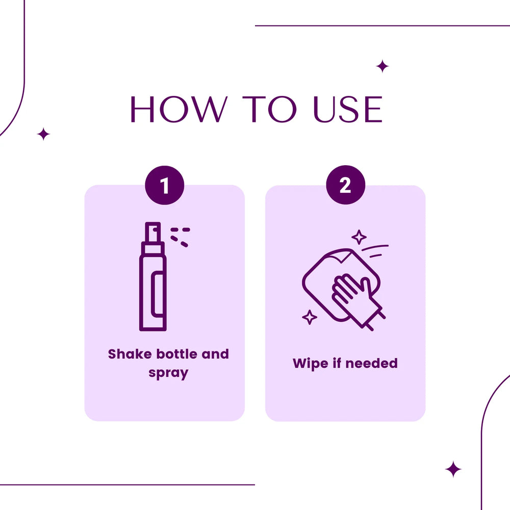 Hygenia Multipurpose Disinfectant - Lavender & Lemongrass 500ml - EarthBased 