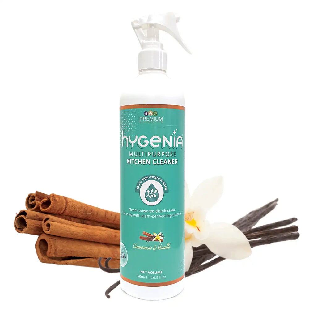 Hygenia Multipurpose Kitchen Cleaner - Cinnamon & Vanilla 500ml - EarthBased 