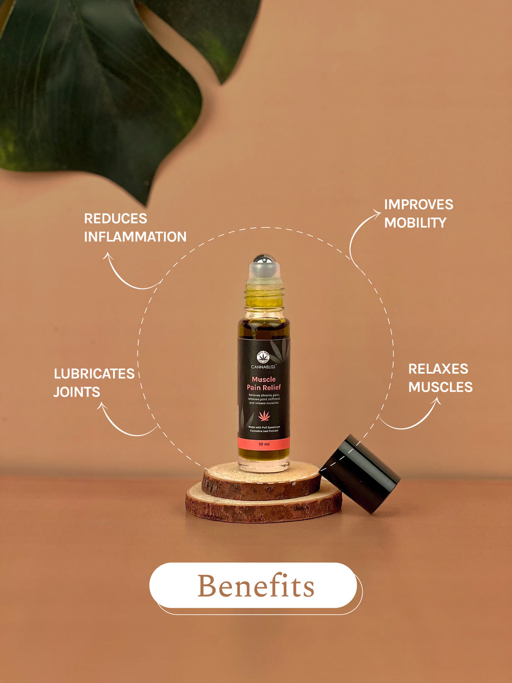 MUSCLE PAIN RELIEF ROLL-ON - EarthBased 