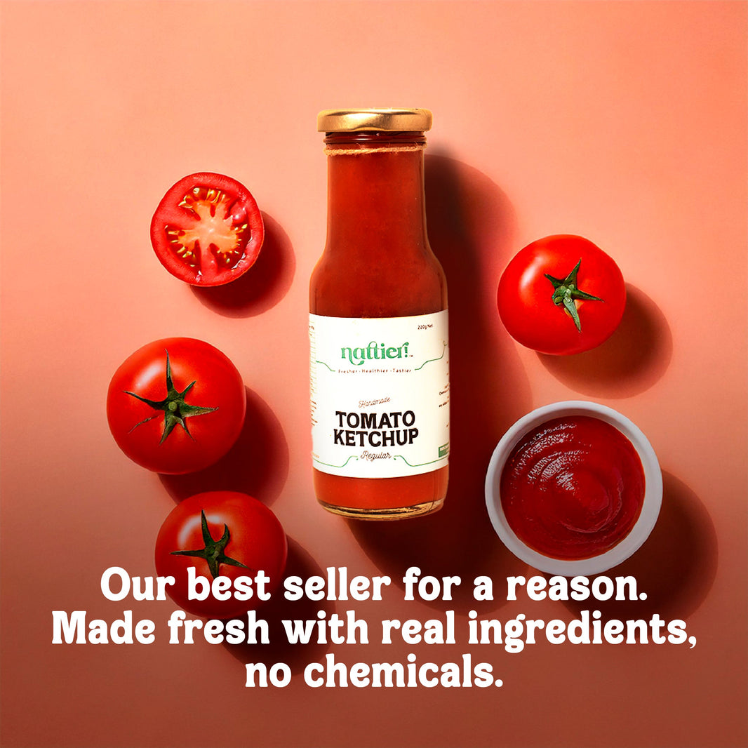 Handmade Tomato Ketchup (Regular) - Jain Ketchup