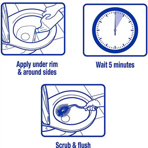 Natural Care Toilet Bowl Cleaner Washroom Cleaner Liquid - PACK OF 3  | Natural Care - EarthBased 