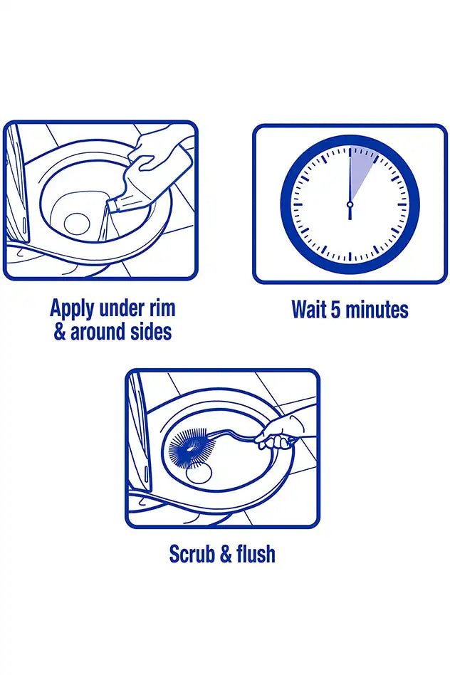 Natural Care Toilet Bowl Cleaner Washroom Cleaner Liquid - PACK OF 3  | Natural Care - EarthBased 