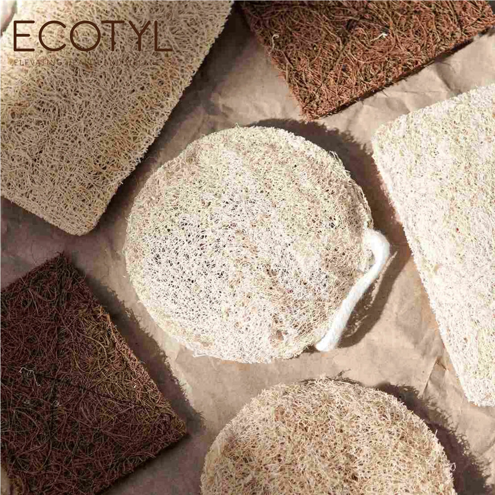 Ecotyl Natural Body Loofah - Set of 2 - EarthBased 