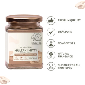 Natural Multani Mitti - EarthBased 