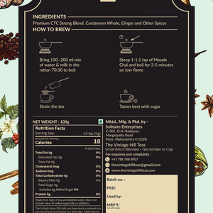 Bombay Cutting Chai - EarthBased 