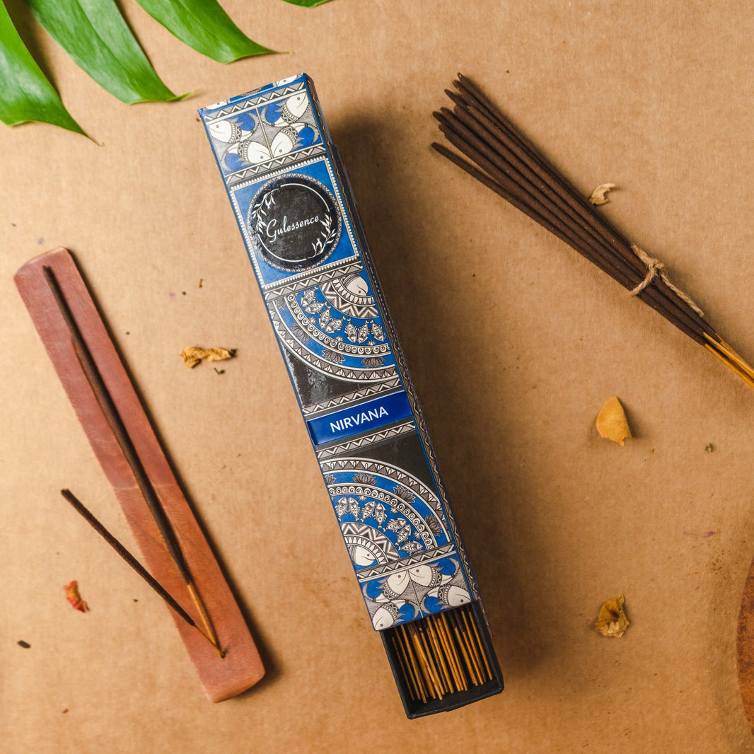 Nirvana Incense Sticks | Aroma Desi | Gulessence | Pack of 2 - EarthBased 