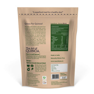 Nourish You ORGANIC BLACK QUINOA 500G - EarthBased 