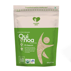 Nourish You ORGANIC WHITE QUINOA - EarthBased 