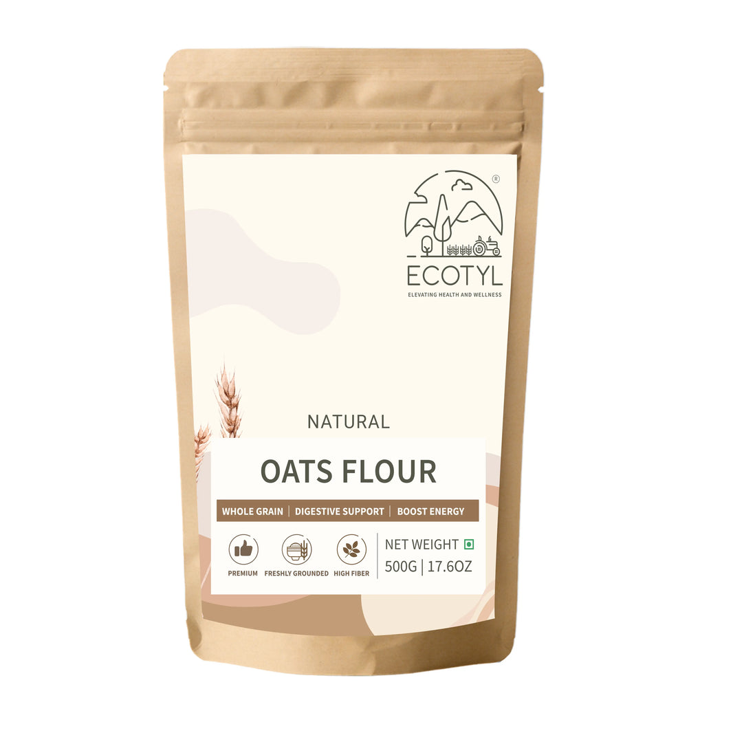 Ecotyl Oats Flour | Wholesome Flour | High Fibre | 500g